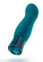 Oh My Gem Fierce Rechargeable Silicone Vibrator - Blue Topaz - Blue