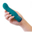 Oh My Gem Fierce Rechargeable Silicone Vibrator - Blue Topaz