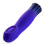 Oh My Gem Mystery Rechargeable Silicone G-Spot Vibrator - Blue/Sapphire