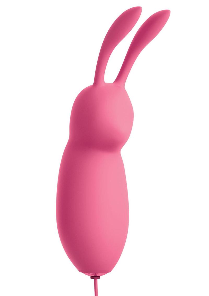 Omg! Bullets #Cute USB-Powered Silicone Vibrating Bullet - Pink