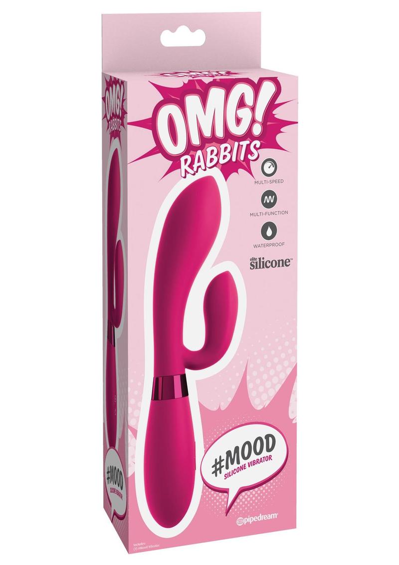 Omg! Rabbits #Mood Silicone Vibrator