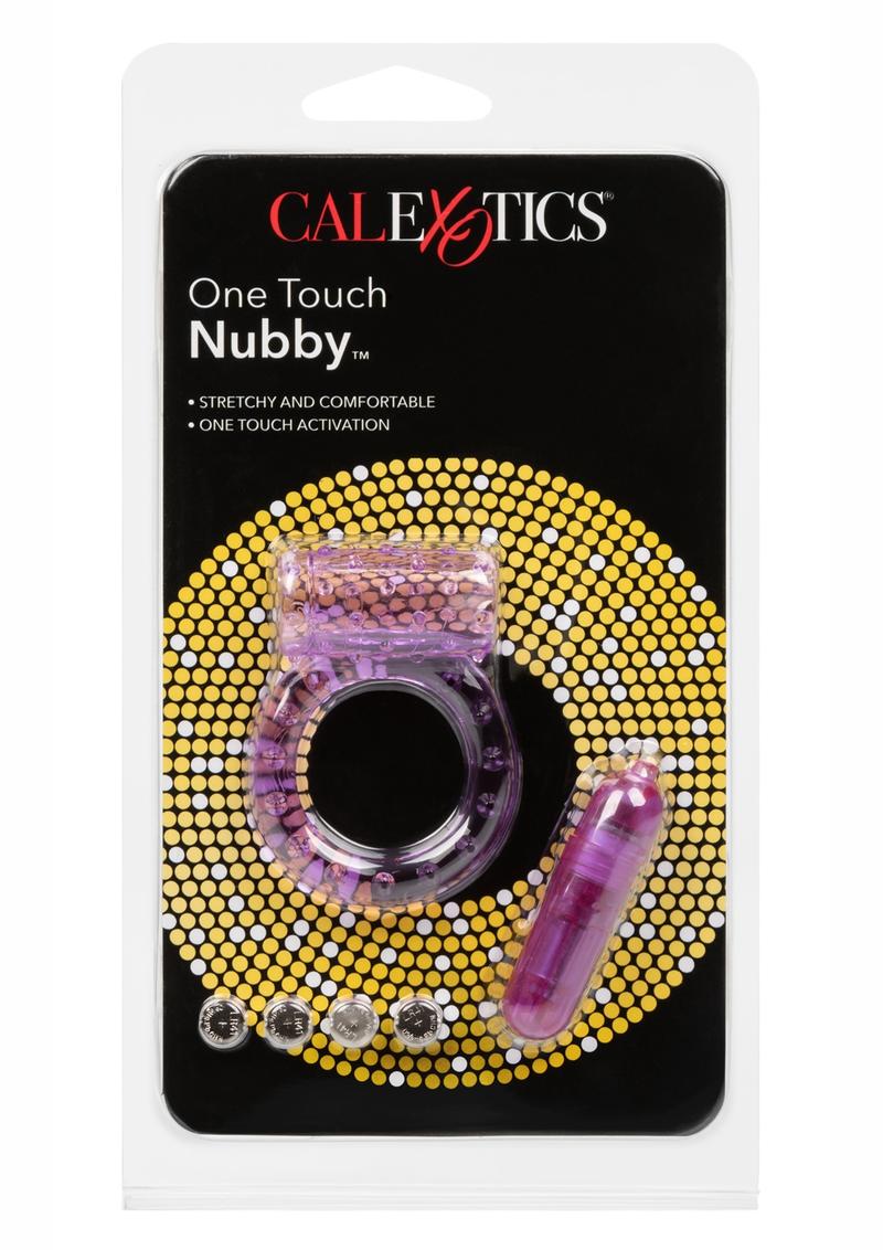 One Touch Nubby Vibrating Cock Ring