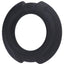 Optimale Flexisteel Soft Silicone with Inner Metal Core Cock Ring - Black - 35mm