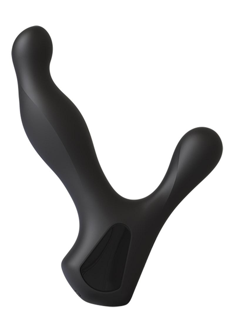 Optimale Rimming P-Massager Rechargeable Silicone Vibrating and Rotating Prostate Stimulator