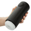 Optimum Power Vibrating and Thrusting Stroker - Black