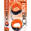 Orange Is The New Black Love (Wrist) Cuffs - Black/Orange