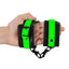 Ouch Ankle Cuffs - Black/Glow In The Dark/Green