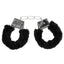 Ouch! Beginner's Furry Handcuffs - Black