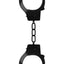 Ouch! Beginner's Handcuffs - Black/Metal