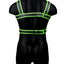 Ouch! Bonded Leather Body Harness