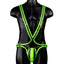 Ouch! Bonded Leather Full Body Harness