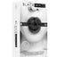 Ouch! Breathable Ball Gag with Bonded Leather Straps