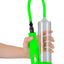Ouch! Comfort Beginner Pump - Clear/Glow In The Dark/Green