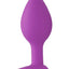 Ouch! Diamond Heart Butt Plug - Regular