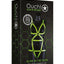 Ouch! Full Body Harness - Glow In The Dark/Green - Large/XLarge