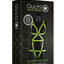 Ouch! Full Body Harness - Glow In The Dark/Green - Medium/Small
