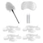 Ouch! Kits Beginners Bondage Kit - White - 5pc