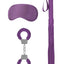 Ouch! Kits Introductory Bondage Kit #1 - Purple - 3 Piece Kit