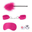 Ouch! Kits Introductory Bondage Kit #2 - Pink - 4 Piece Kit