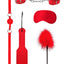 Ouch! Kits Introductory Bondage Kit #4 - Red - 5 Piece Kit