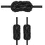 Ouch! Kits Introductory Bondage Kit #7 - Black - 2 Piece Kit