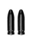 Ouch! Magnetic Nipple Clamps Diamond Bullet - Black