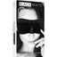 Ouch! Satin Curvy Eye Mask with Elastic Straps