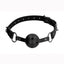 Ouch! Skulls and Bones Breathable Ball Gag Leather