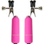 Ouch! Vibrating Nipple Clamps - Pink