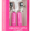 Ouch! Vibrating Nipple Clamps - Pink