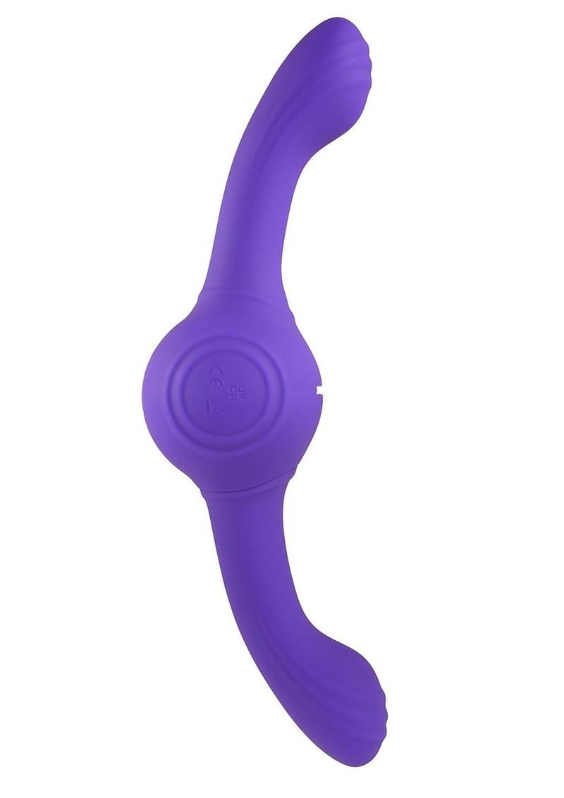 Our Gyro Vibe Rechargeable Silicone Dual End Vibrator