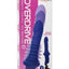 Overdrive Remote Control Rechargeable Silicone Sex Machine Ridge Thruster - Purple