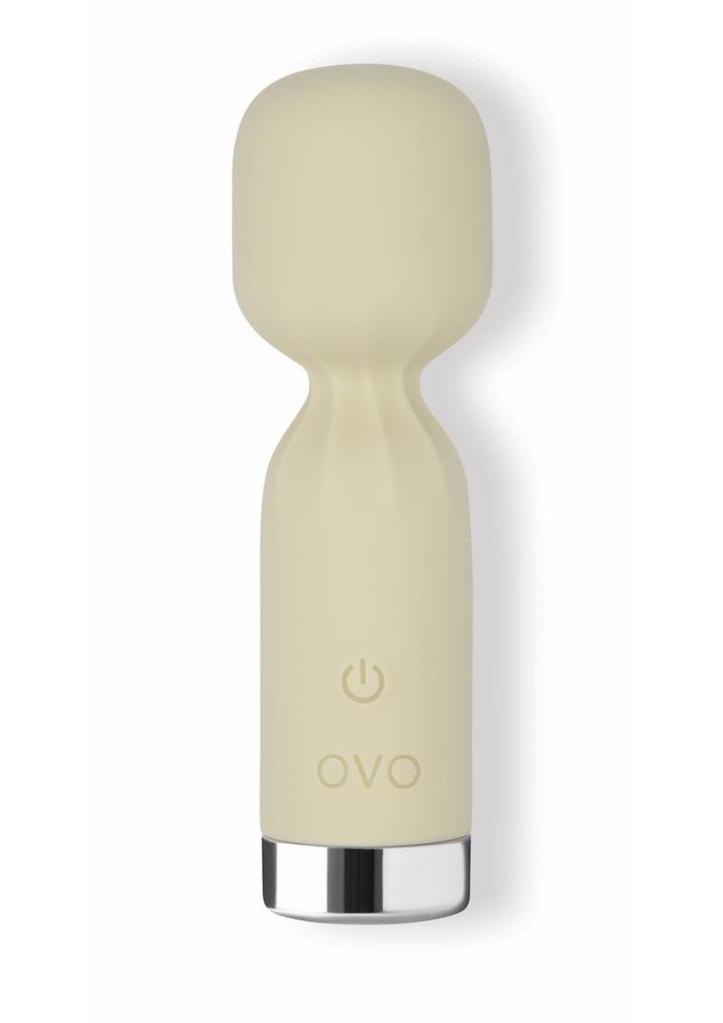 OVO Earth Kalahari Rechargeable Silicone Vibrator - Yellow