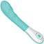 OVO Silkskyn Rechargeable Silicone Bumpy Vibrator - Aqua/Teal/White