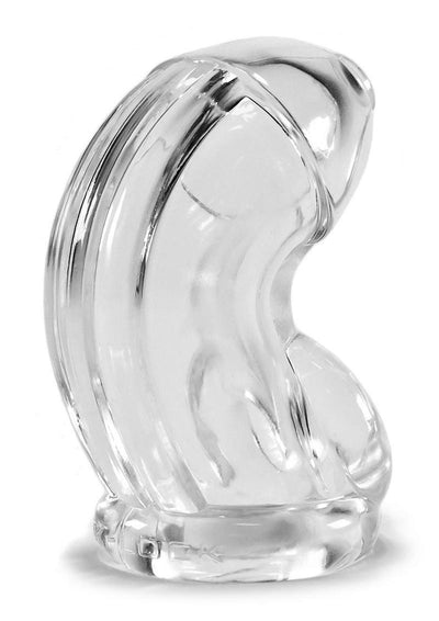 Oxballs Atomic Jock Cock-Lock Chastity Cage - Clear