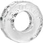 Oxballs Atomic Jock Sprocket Super Stretchy Cock Ring - Clear - 2.8in