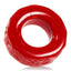 Oxballs Atomic Jock Sprocket Super Stretchy Cock Ring - Red - 2.8in