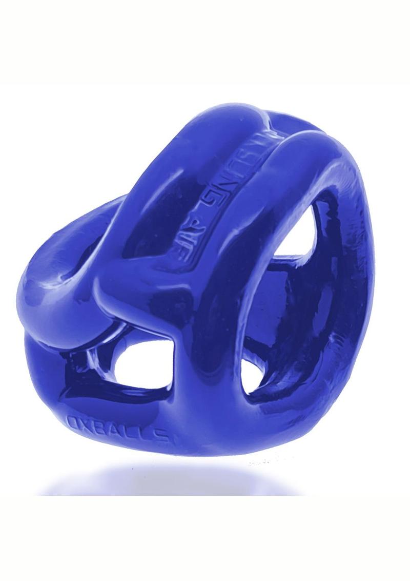 Oxballs Cocksling Air Cock and Ball Sling - Blue/Pool Blue