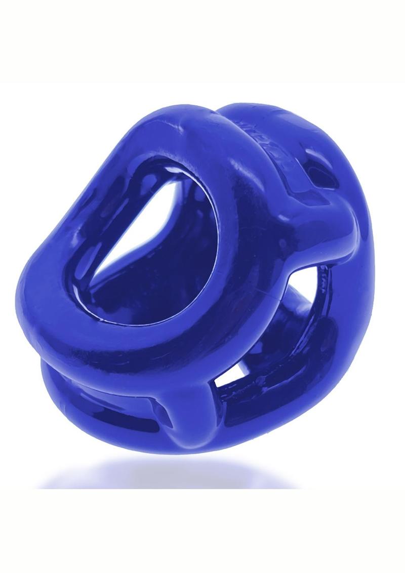 Oxballs Cocksling Air Cock and Ball Sling - Blue/Pool Blue