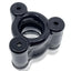 Oxballs Heavy Squeeze Ballstretcher with Stainless Steel Weights - Black