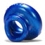 Oxballs Juicy Silicone Cock Ring - Blue - 3.5in