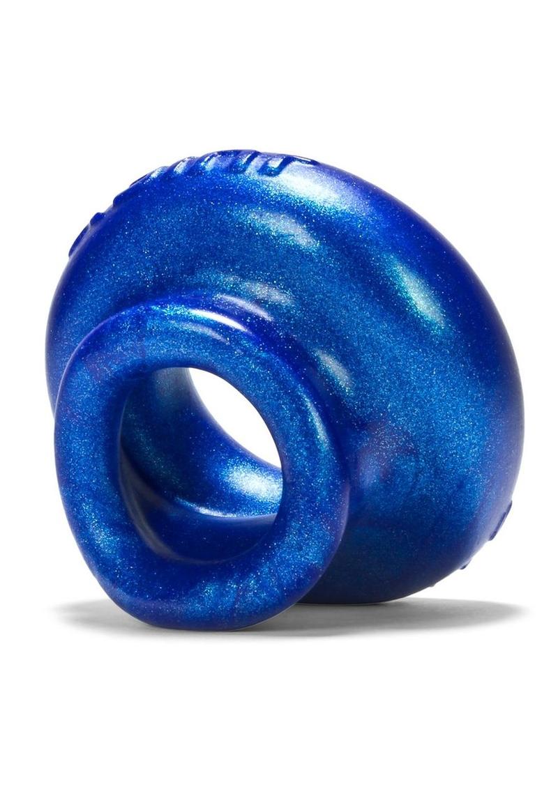 Oxballs Juicy Silicone Cock Ring - Blue - 3.5in