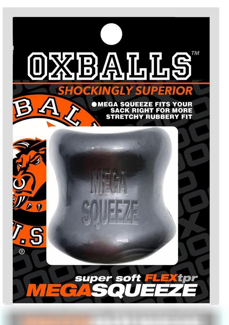 Oxballs Mega Squeeze Ergofit Ballstretcher - Grey/Steel