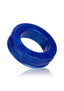 Oxballs Pig Ring Silicone Cock Ring - Blue