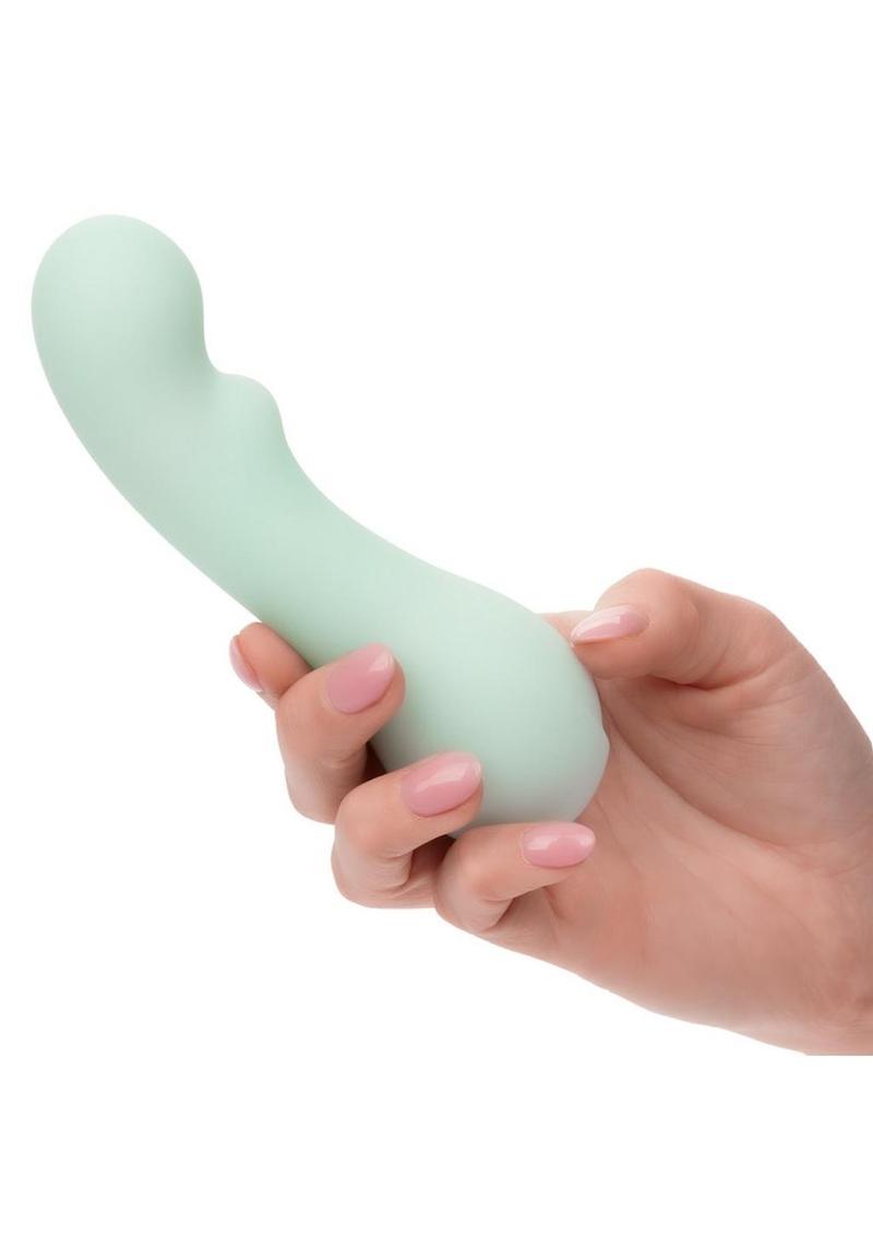 Pacifica Bora Bora Rechargeable Silicone Vibrator - Green