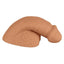 Packer Gear Silicone Packing Penis - Caramel/Tan - 4in