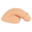 Packer Gear Silicone Packing Penis - Ivory/Vanilla - 4in