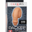 Packer Gear Silicone Packing Penis - Caramel/Tan - 5in