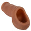 Packer Gear Ultra-Soft Silicone STP Hollow Packer - Brown/Chocolate - 5in