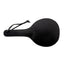 Padded Leather Ping Pong Paddle - Black